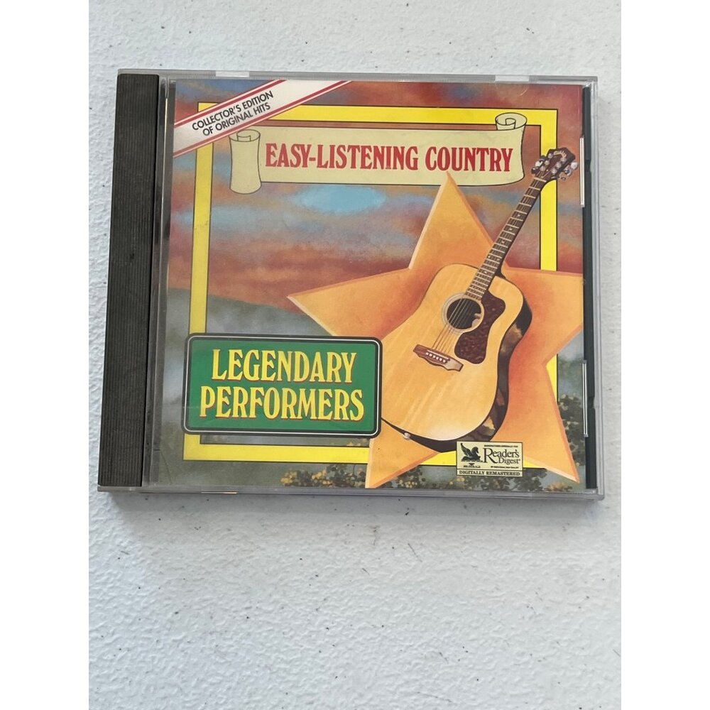 Easy-Listening Country Legendary Performers CD 1995 Country Readers Digest